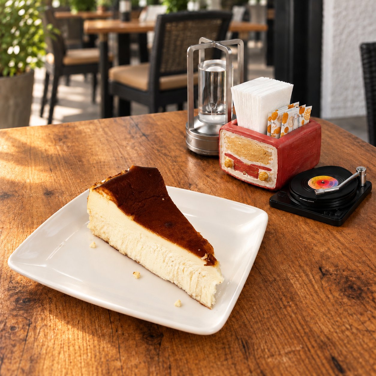 San Sebastian Cheesecake fotoğrafı