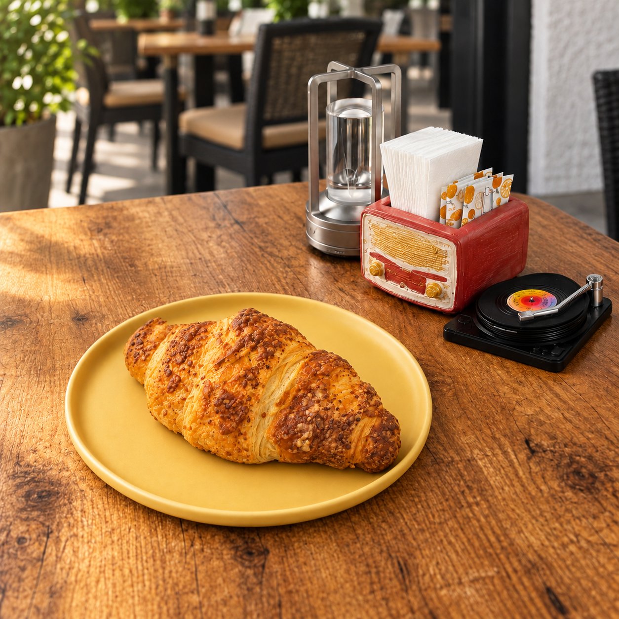 Gouda Peynirli Kruvasan fotoğrafı